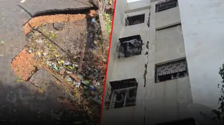 رعب في مشروع سكن اجتماعي بالمحمدية.. حفر وتشققات تهدد حياة السكان