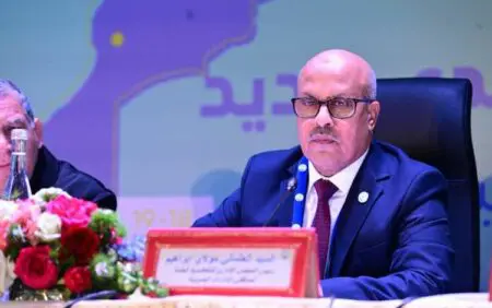 ابراهيم العثماني رئيس المجلس الاداري للتعاضدية العامة للموظفين