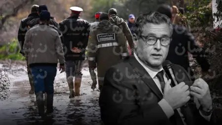 منكوبو فيضانات تاونات يحتجون على الإقصاء من التعويضات