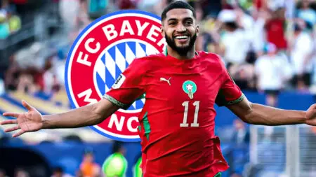 مقابل 55 مليون يورو.. صيباري يقترب من الانتقال إلى بايرن ميونيخ