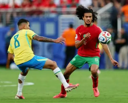رادار “ريال مدريد” يرصد “أيوب بوعدي” بعد موقعة البرازيل