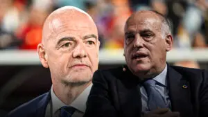 رئيس رابطة الدوري الإسباني: الفيفا دمرت كرة القدم.. وإنفانتينو “انتهى”