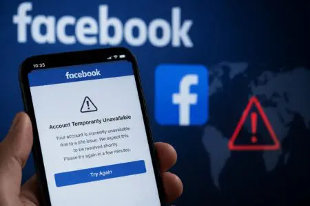 خلل تقني يضرب فيسبوك ويمنع المستخدمين من الوصول إلى حساباتهم
