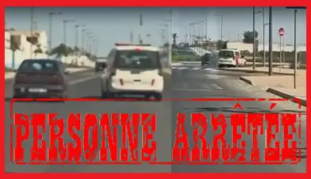 توقيف سائق بعد فراره من دورية للشرطة بأكادير