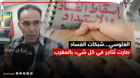 الغلوسي…شبكات الفساد صارت تُتاجر في كل شيء بالمغرب